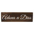 Load image into Gallery viewer, Adona a Dios Spanish Wood Decor