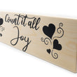 Load image into Gallery viewer, Count It All Joy Wood Decor
