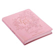 Load image into Gallery viewer, Personalized Devotional Find Rest Pink Faux Leather