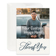 Load image into Gallery viewer, Personalized Christian Thank You Card Custom Your Photo Image Upload Your Text Greeting Card