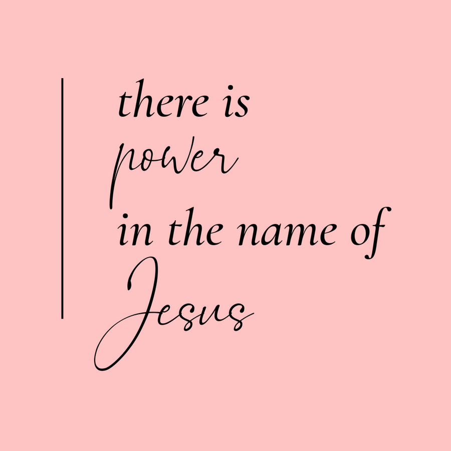 There is power in the name of Jesus Pocket Shirt