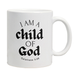 Load image into Gallery viewer, I Am a Child of God | Galatians 3:26 Christian Bible Verse Coffee Mug
