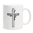 Load image into Gallery viewer, Jesus Loves Me Cross And Jesus Loves You Christian Bible Verse Coffee Mug
