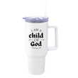 Load image into Gallery viewer, I Am a Child of God | Christian Travel Mug Tumbler

