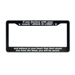 Load image into Gallery viewer, Romans 10:9 If You Declare With Your Mouth That Jesus Is Lord and Believe In Your Heart | Christian License Plate Frame

