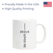 Load image into Gallery viewer, Jesus Loves Me Cross | John 3:16 Christian Bible Verse Coffee Mug
