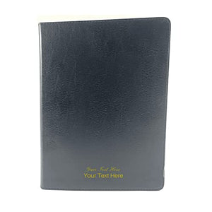 Personalized Custom Text Your Name CSB The Tony Evans Study Bible: Advancing God's Kingdom Agenda Black Bonded Leather