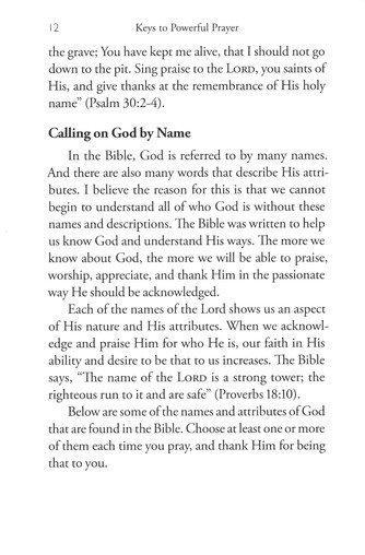 Keys to Powerful Prayer - Stormie Omartian