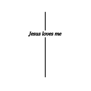 Jesus loves me cross Shirt