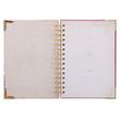 Load image into Gallery viewer, Trust in the LORD Proverbs 3:5 Floral Wirebound Journal
