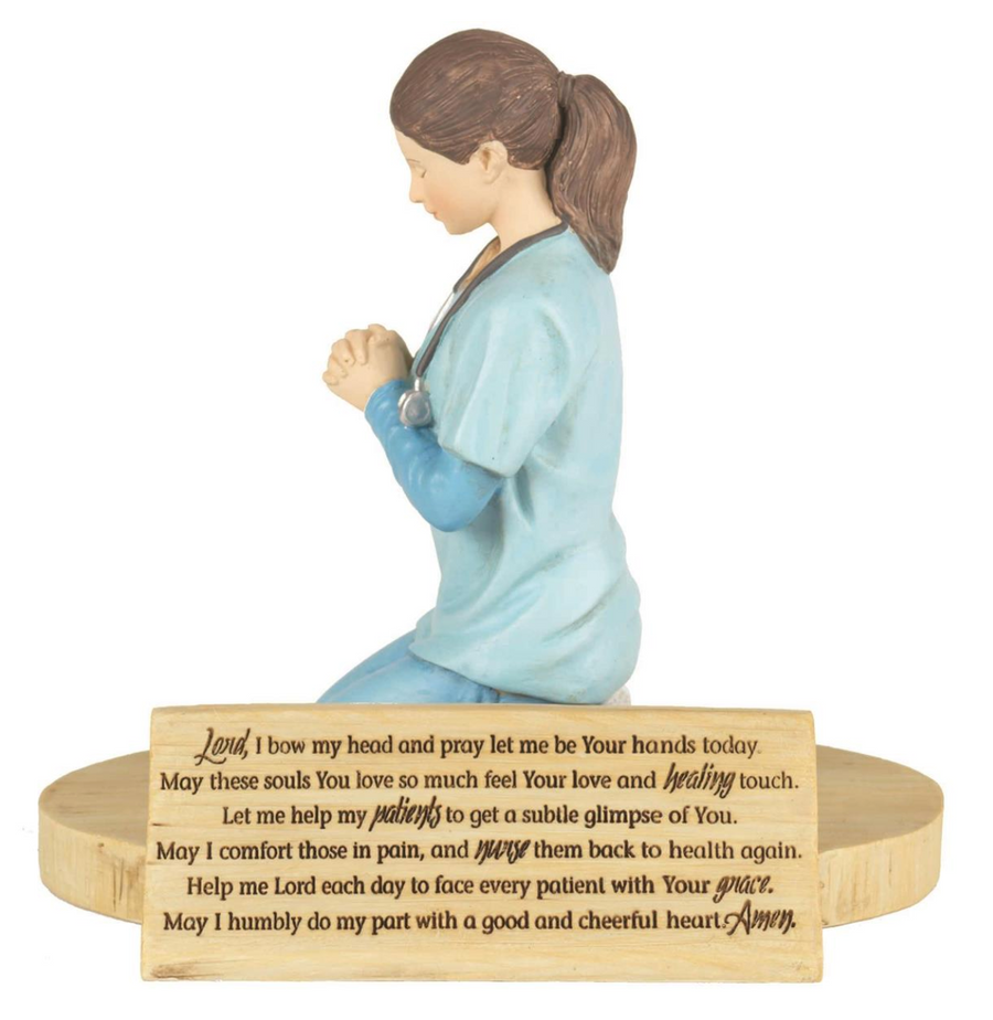 Nurse Prayer Resin