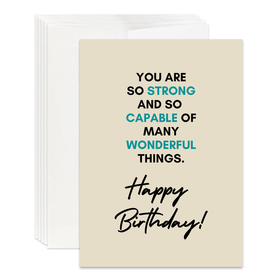 Mens Christian Happy Birthday Card for Christian Man