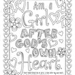 Load image into Gallery viewer, A Girl After God's Own Heart Coloring Book
