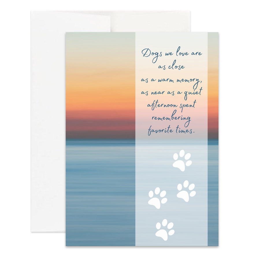 Pet Loss Sympathy Card Gift for Pet Loss, Pet Sympathy Gift for Dogs, Cats