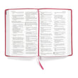 Load image into Gallery viewer, Personalized Custom Text Your Name NKJV Large Print Personal Size Reference Bible LeatherTouch Pink

