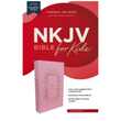 Load image into Gallery viewer, Personalized NKJV Holy Bible for Kids Leathersoft Pink Comfort Print
