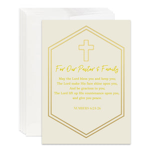 Ministry Appreciation Card for Pastor Family