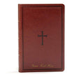 Load image into Gallery viewer, Personalized KJV Large Print Personal Size Reference Bible Brown Leathertouch Indexed
