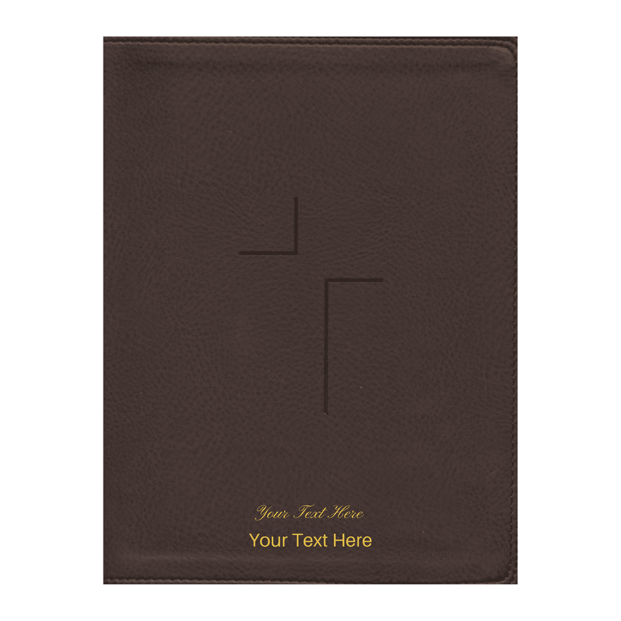 Personalized NIV The Jesus Bible Indexed Leathersoft Brown