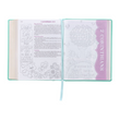 Load image into Gallery viewer, Personalized ESV My Creative Bible for Girls Teal Faux Leather Hardcover
