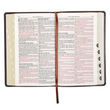 Load image into Gallery viewer, Personalized KJV Deluxe Gift Bible Dark Brown Faux Leather
