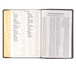 Load image into Gallery viewer, Personalized KJV Holy Bible Giant Print Full-Size Bible Dark Brown Faux Leather Bible
