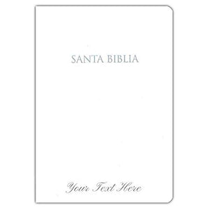 Personalized NVI Biblia para Regalos y Premios Blanco imitación piel (Spanish Edition)