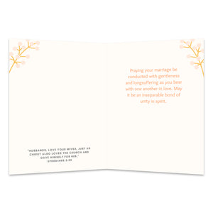 Christian Wedding Card