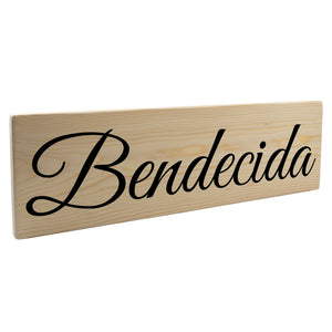 Bendecida Spanish Wood Decor