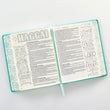 Load image into Gallery viewer, Personalized KJV My Creative Bible Journaling LuxLeather Hardcover Teal
