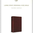 Load image into Gallery viewer, Personalized ESV Large Print Personal Size Bible Soft Leather-Look Chestnut
