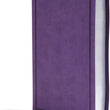 Load image into Gallery viewer, Personalized  KJV Deluxe Gift Bible Purple LeatherTouch Red Letter Smythe Sewn Easy-to-Carry Double Column

