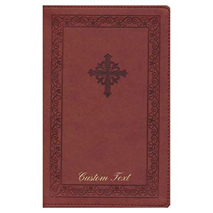 Personalized NIV Teen Study Bible COMPACT Leathersoft Brown