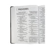 Load image into Gallery viewer, Personalized NIV Super Giant Print Reference Bible Leathersoft Gray
