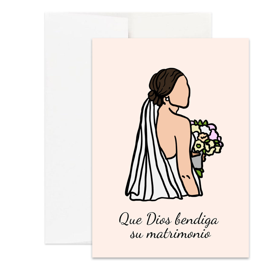 Tarjeta de Boda Cristiana ara Tarjeta de Boda Tarjeta de Matrimonio de Boda Cristiana, Regalo Cristiano para Bodas