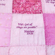 Load image into Gallery viewer, Embroidered Scripture Baby Quilt
