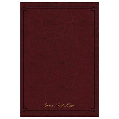 Personalized NKJV Study Bible Leathersoft Red