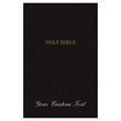 Load image into Gallery viewer, Personalized Bible with Custom Text KJV Giant Print Deluxe Reference Bible Leathersoft Black
