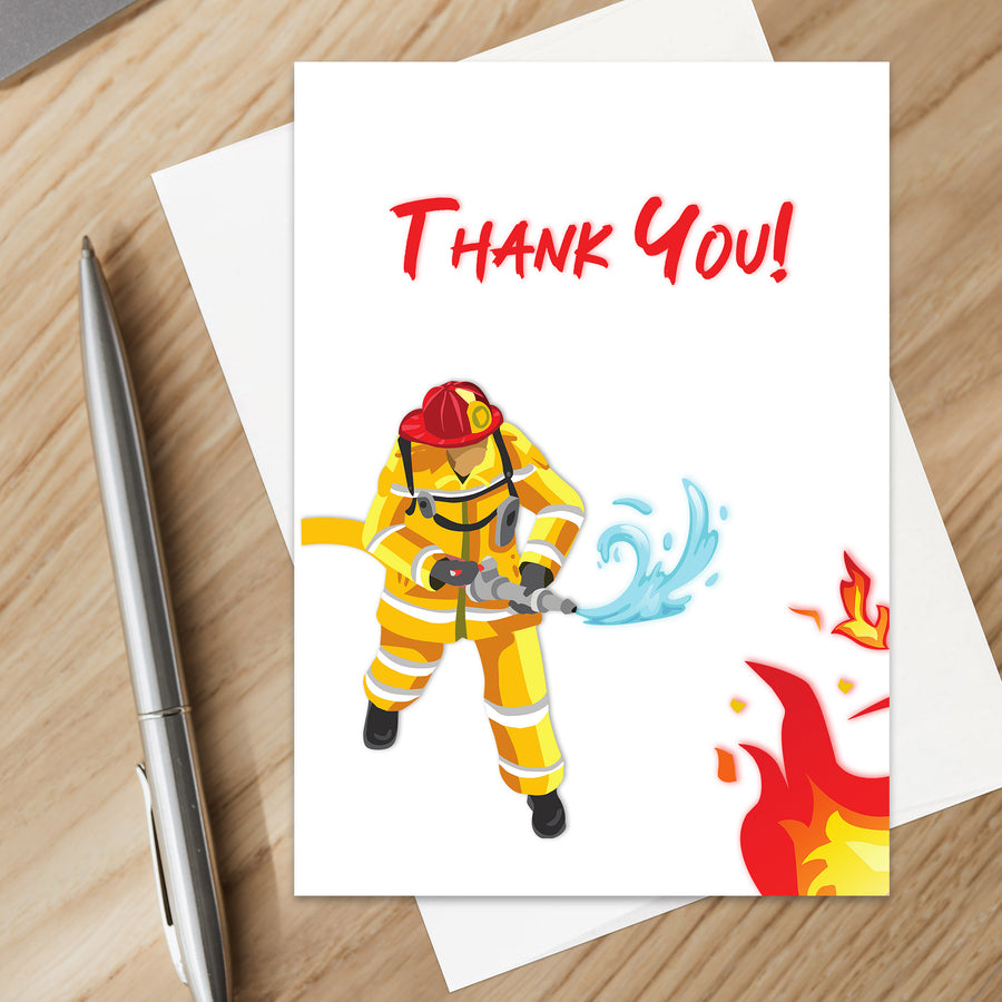 Firefighter Appreciation Card