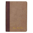 Load image into Gallery viewer, Personalized KJV Holy Bible Small Compact Bible Two-Tone Brown
