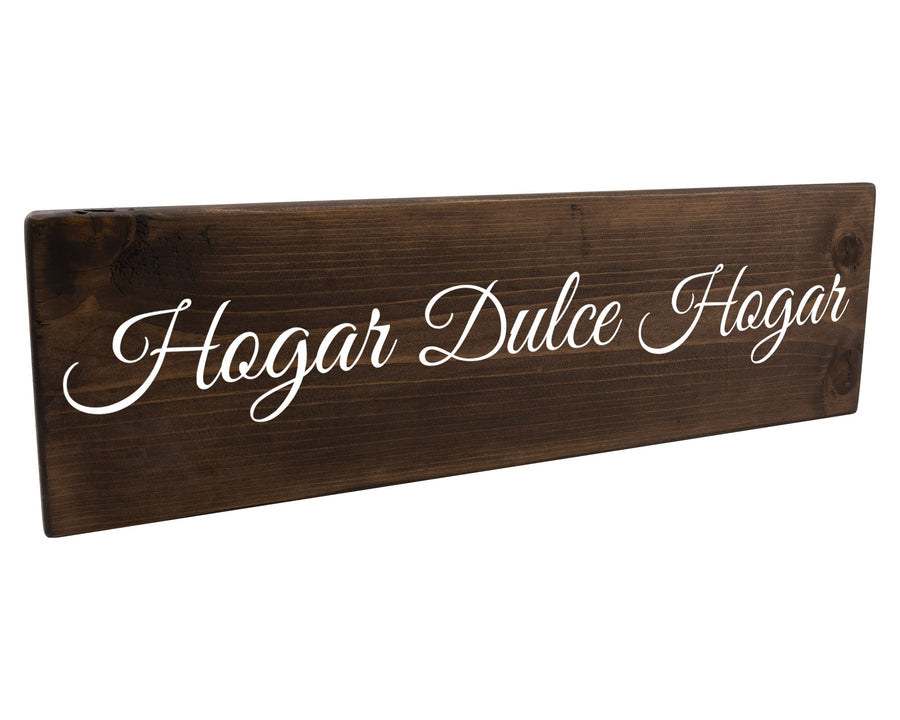 Hogar Dulce Hogar Spanish Wood Decor