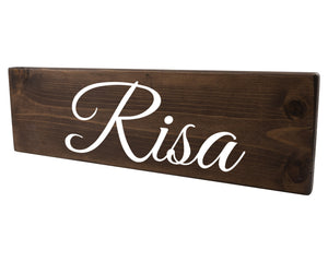 Risa Spanish Wood Decor