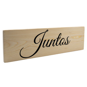 Juntos Spanish Wood Decor