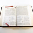 Load image into Gallery viewer, Personalized NKJV Cultural Backgrounds Study Bible Leathersoft Brown Red Letter Edition
