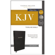 Load image into Gallery viewer, Personalized KJV Thinline Bible Comfort Print Black Leathersoft
