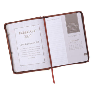 Personalized 2020 Planner Psalm 46:10 Zippered