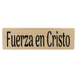 Load image into Gallery viewer, Fuerza en Cristo Spanish Wood Decor
