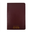 Load image into Gallery viewer, Personalized NASB 1995 Text Thinline Large Print Bible Red Letter Edition Burgundy Bonded Leather
