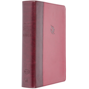 Personalized Custom Text Your Name NKJV Spirit-Filled Life Bible Third Edition Red Letter Edition Comfort Print Leathersoft Burgundy