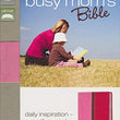 Load image into Gallery viewer, Personalized NIV Busy Mom&#39;s Bible Pink/Hot
